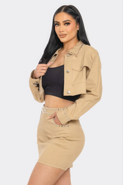 Myah Mini Skirt Set