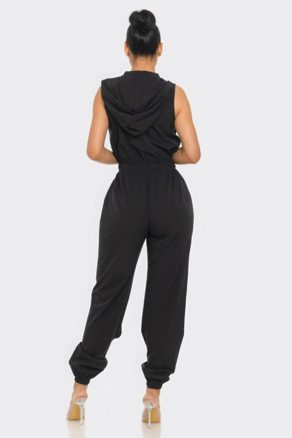 Mel Multi-Pocket Cargo Jumpsuit