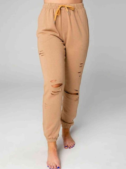 Dessi Distressed Joggers Set