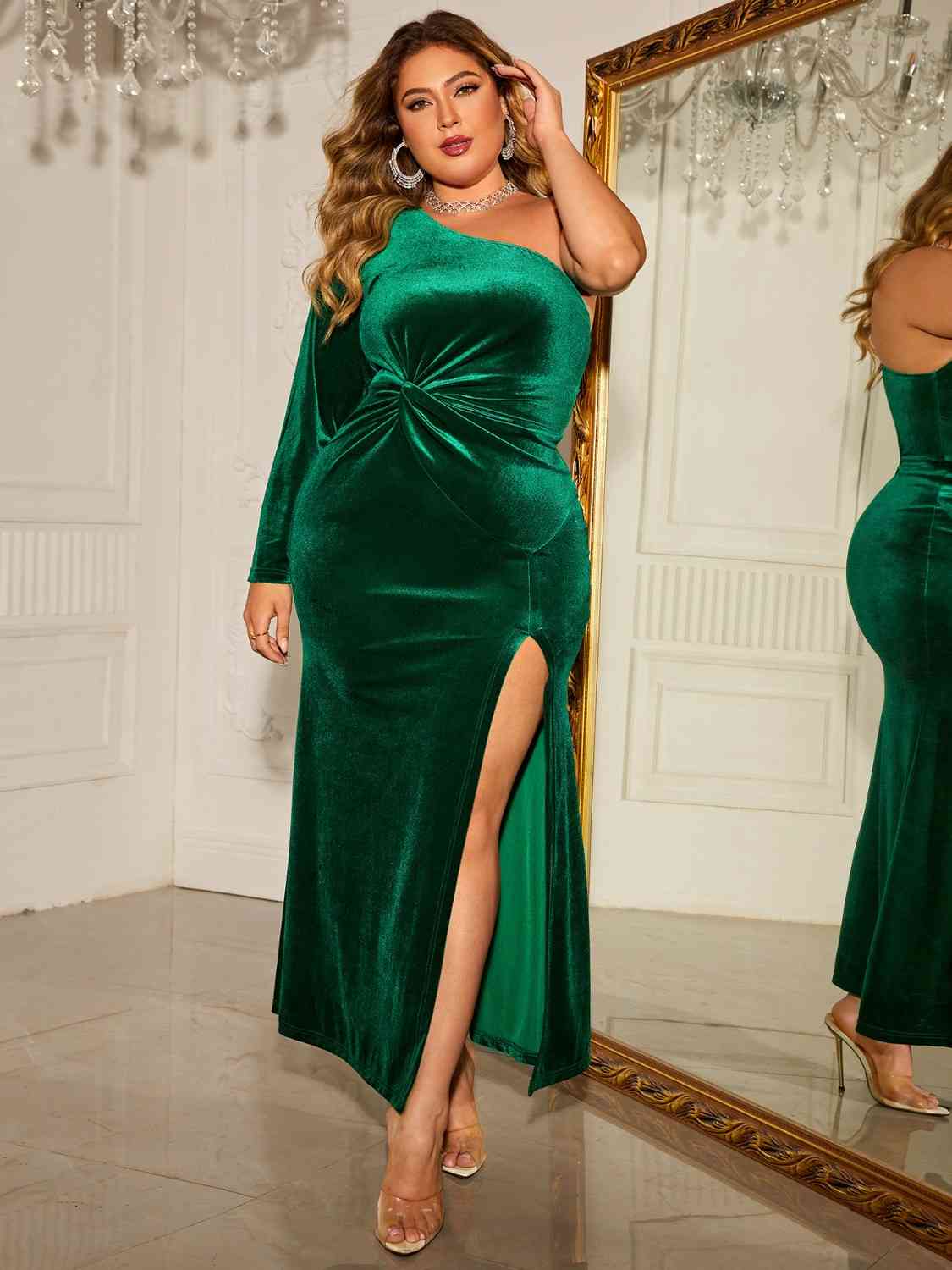 Taylor Twisted One Shoulder Dress