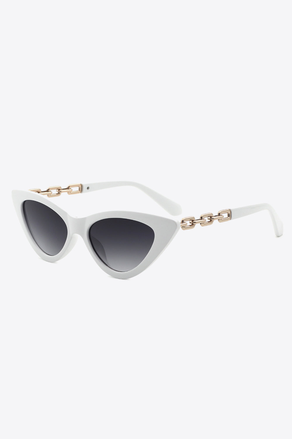 Janyne Chain Detail Cat-Eye Sunglasses