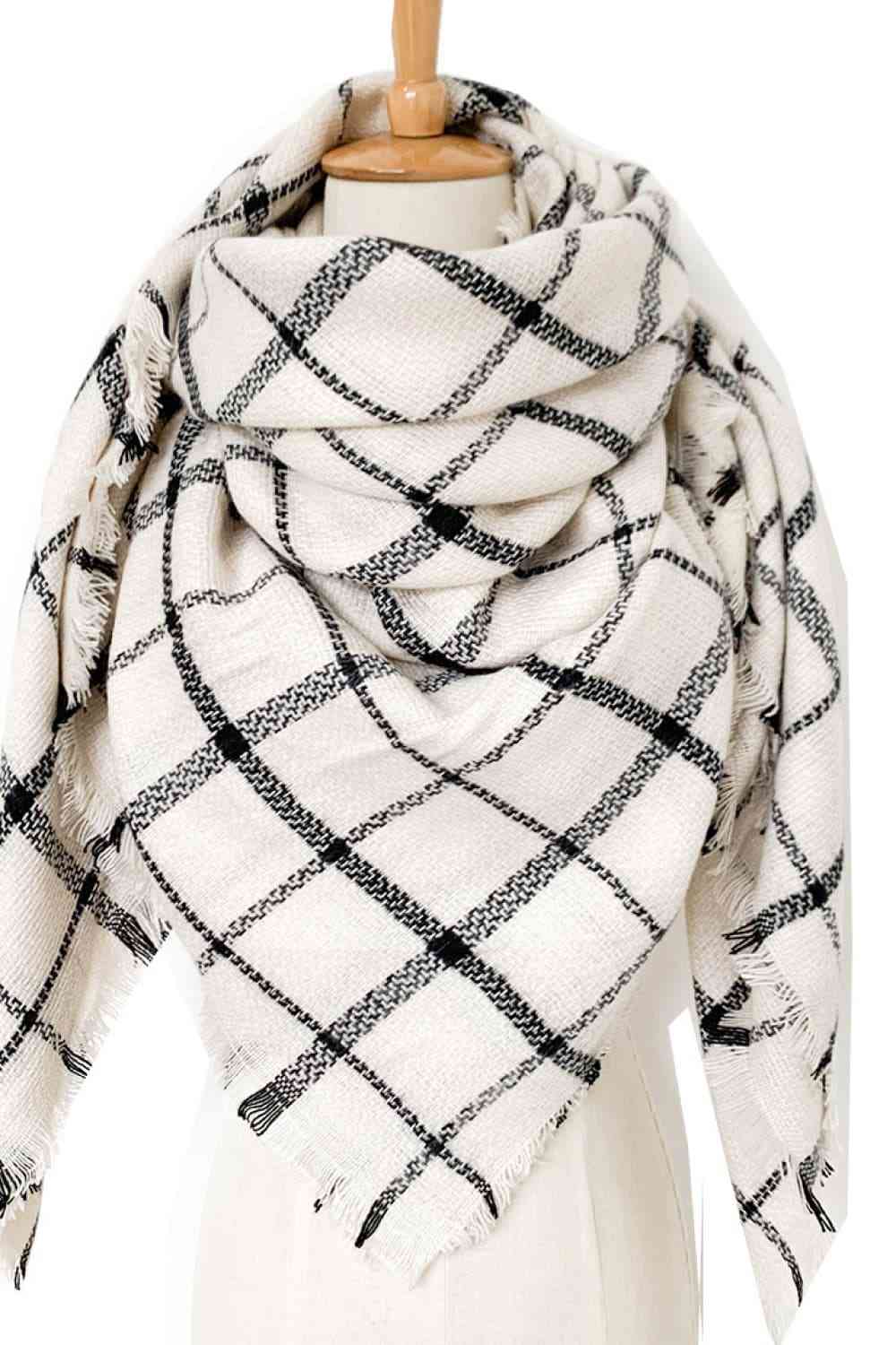 Pauline Plaid Scarf