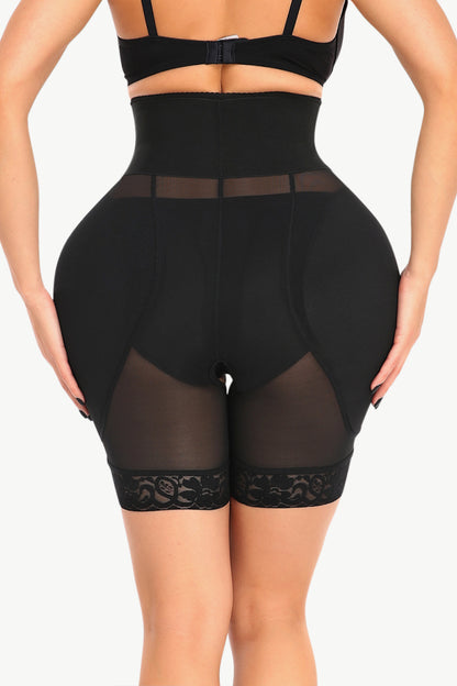 Breathable Lace Trim Shaping Shorts