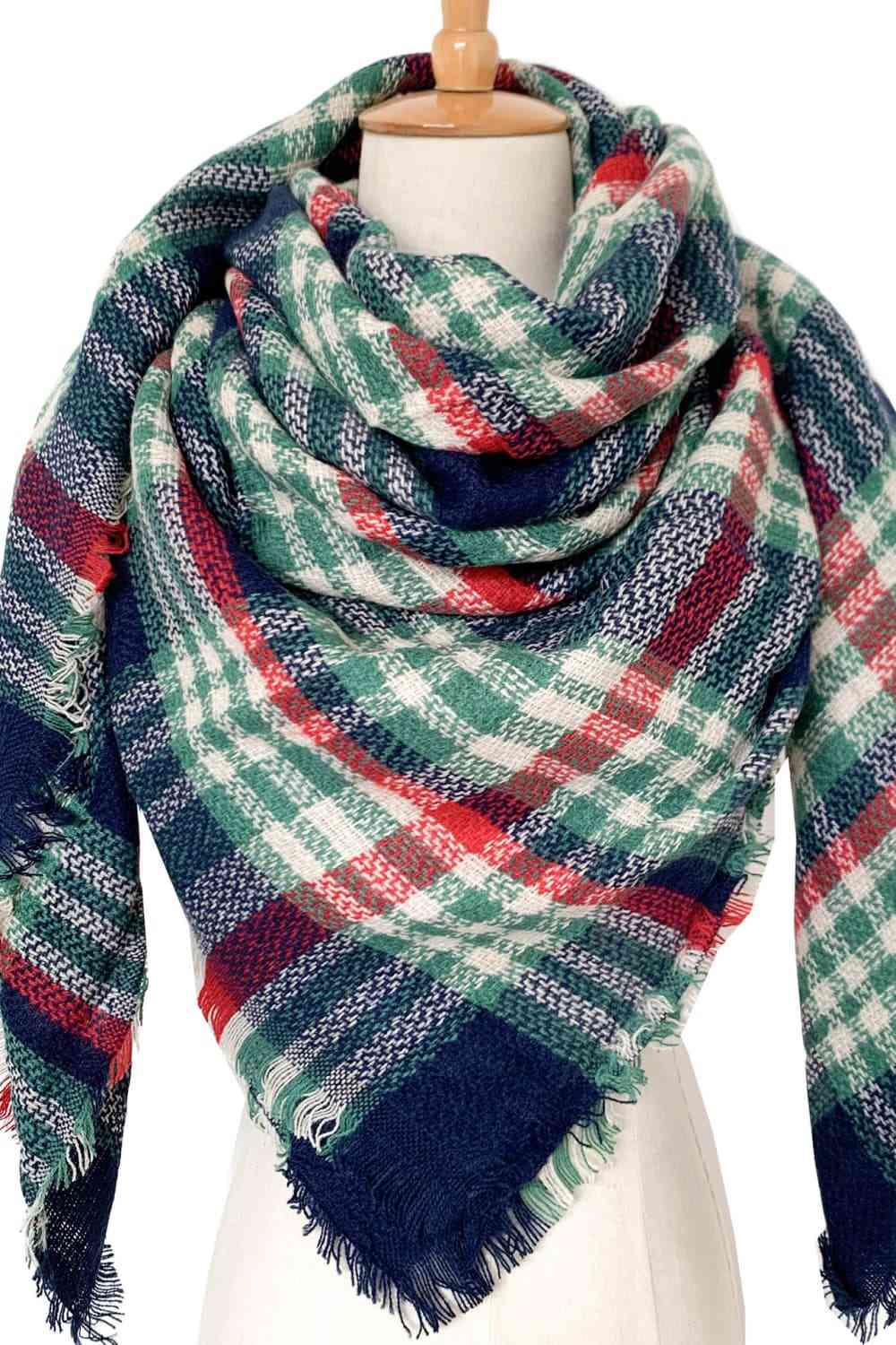 Pauline Plaid Scarf