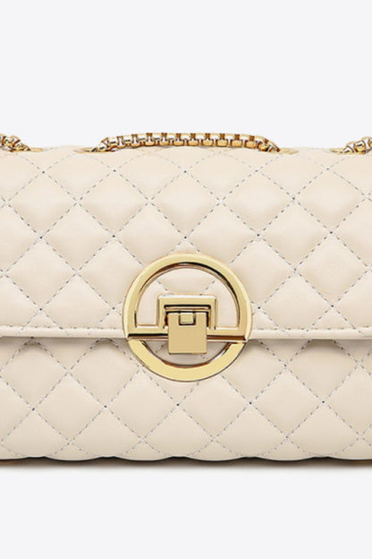 Woven Leather Crossbody Bag