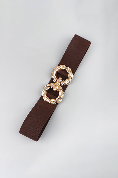 Twisted Circles Elastic Belt