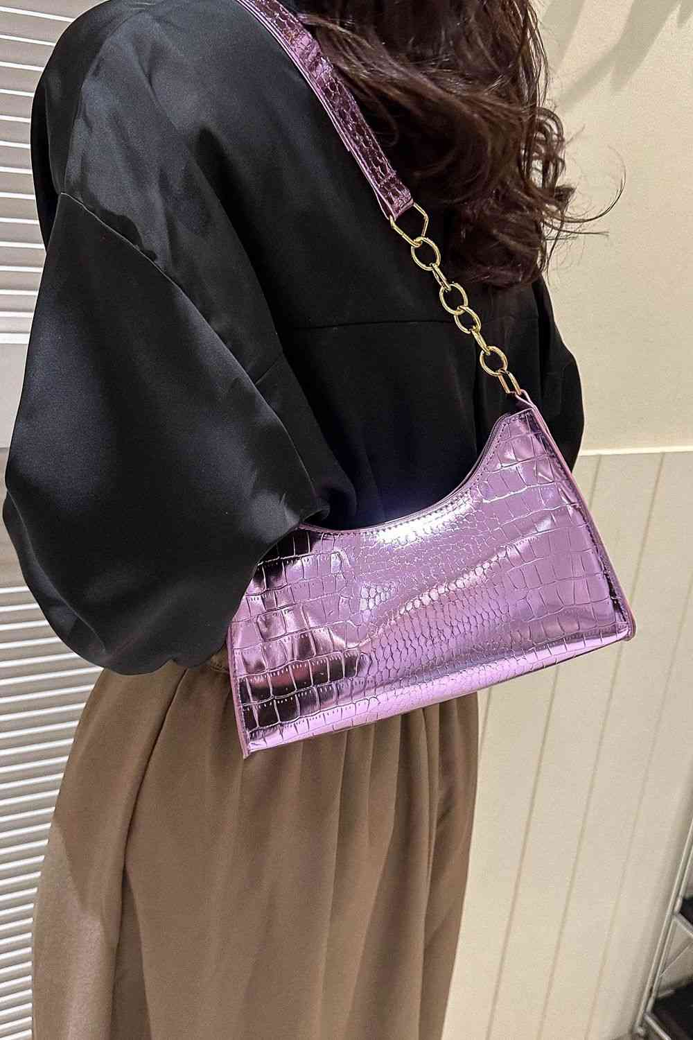 Elise Leather Shoulder Bag