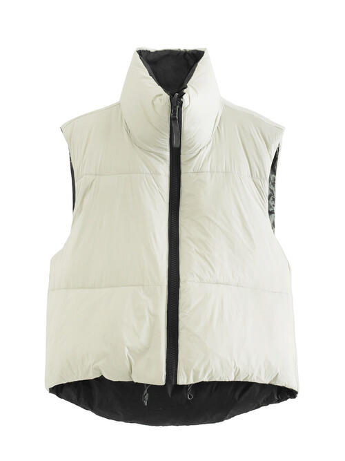 Renee Reversible Zip Up Vest