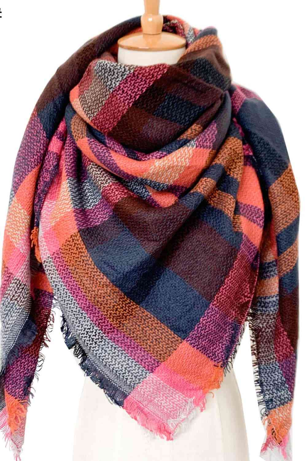 Pauline Plaid Scarf