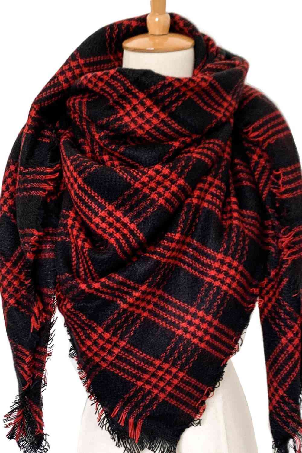 Pauline Plaid Scarf