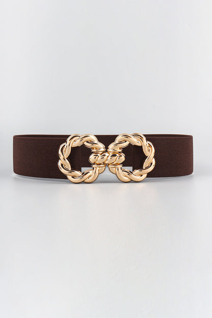 Twisted Circles Elastic Belt