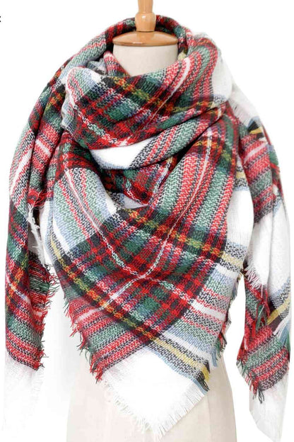 Pauline Plaid Scarf