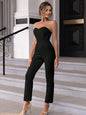 Silvia Sweetheart Sleeveless Jumpsuit