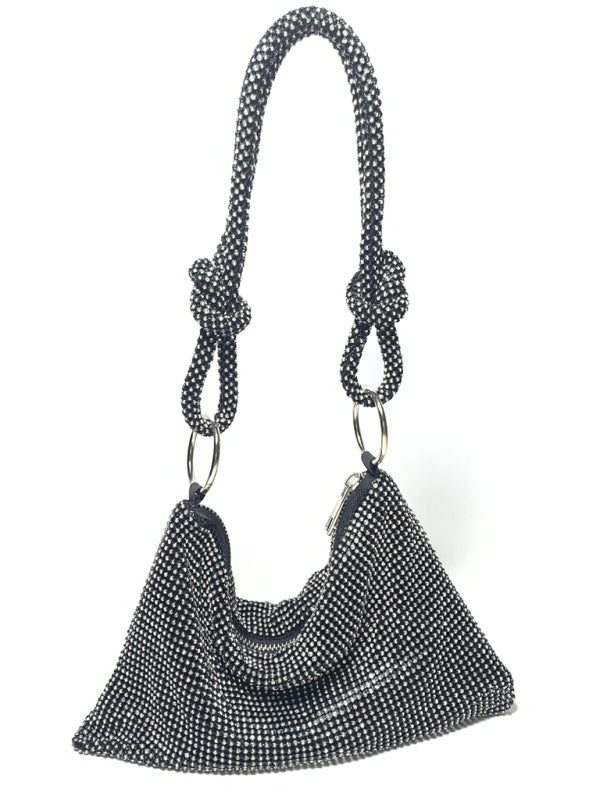 Katie Knotted Rhinestone Handbag