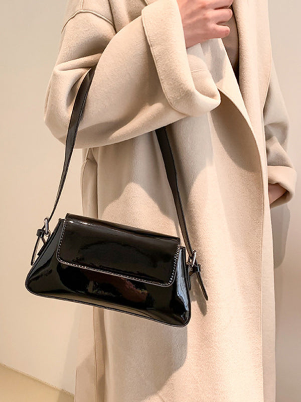 Glo Glossy Patent Leather Mini Shoulder Bag
